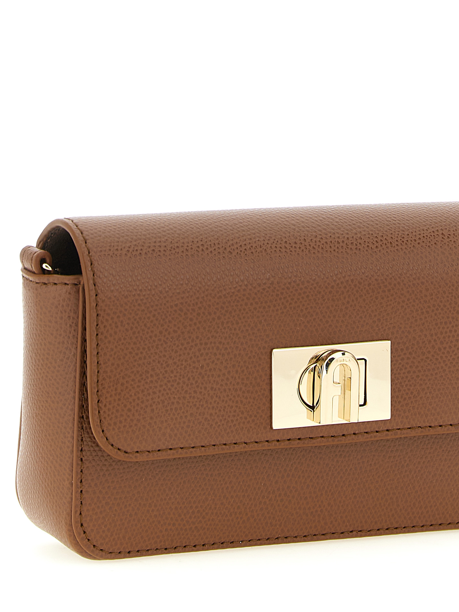 Brown Calfskin Crossbody Bag - Afbeelding 3