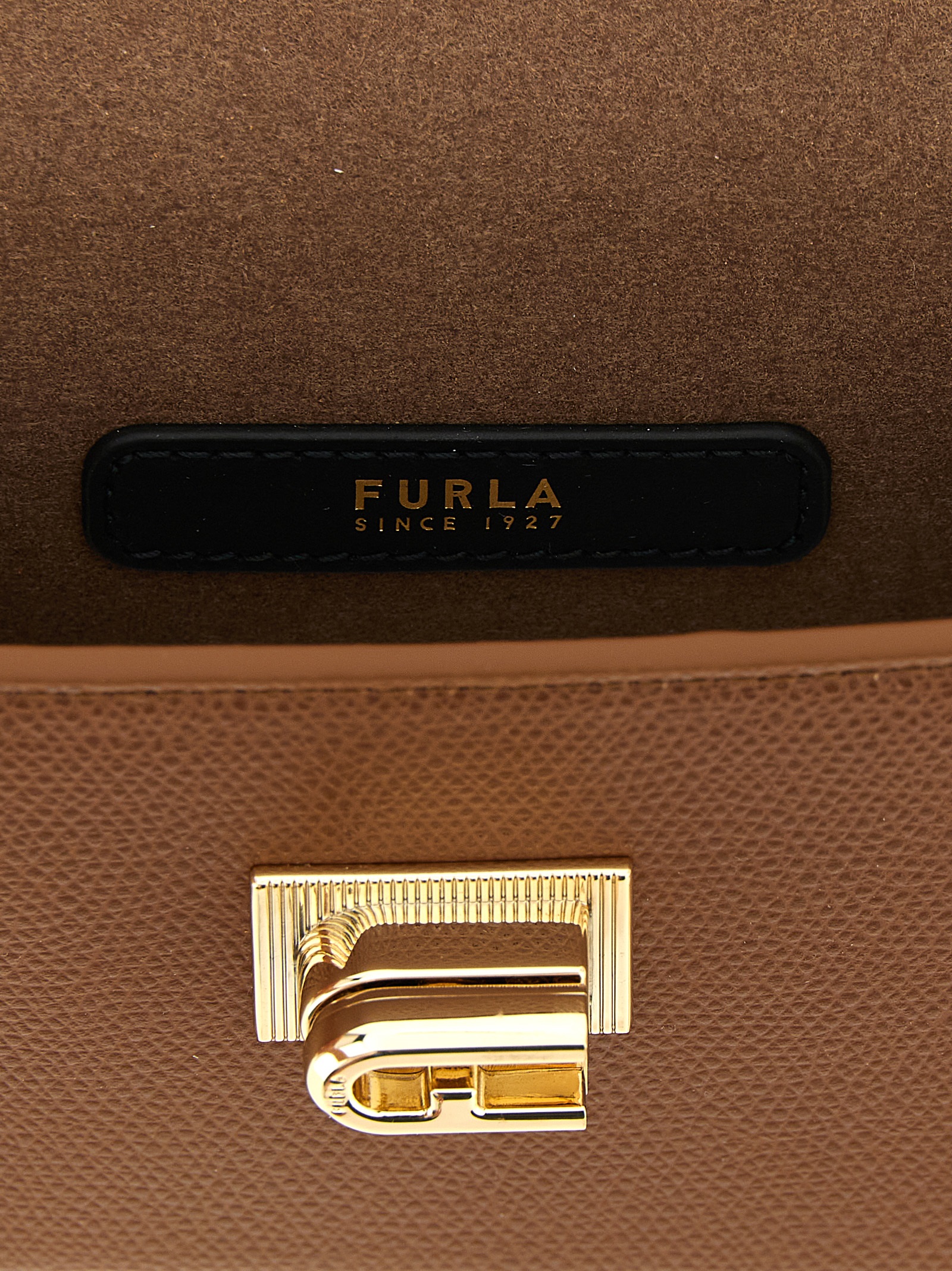 Brown Calfskin Crossbody Bag - Afbeelding 4