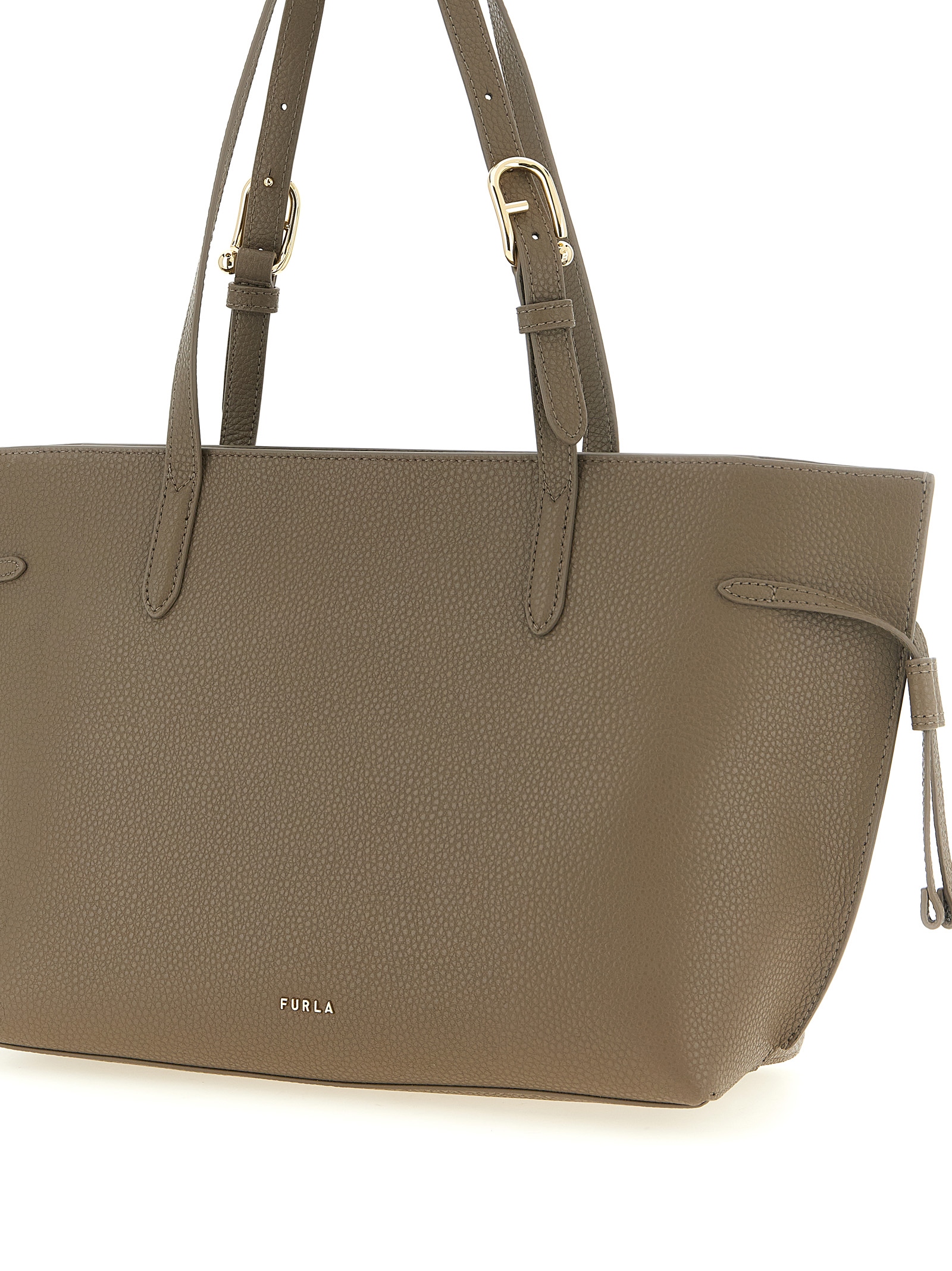 Gray Calfskin Tote Bag - Afbeelding 3