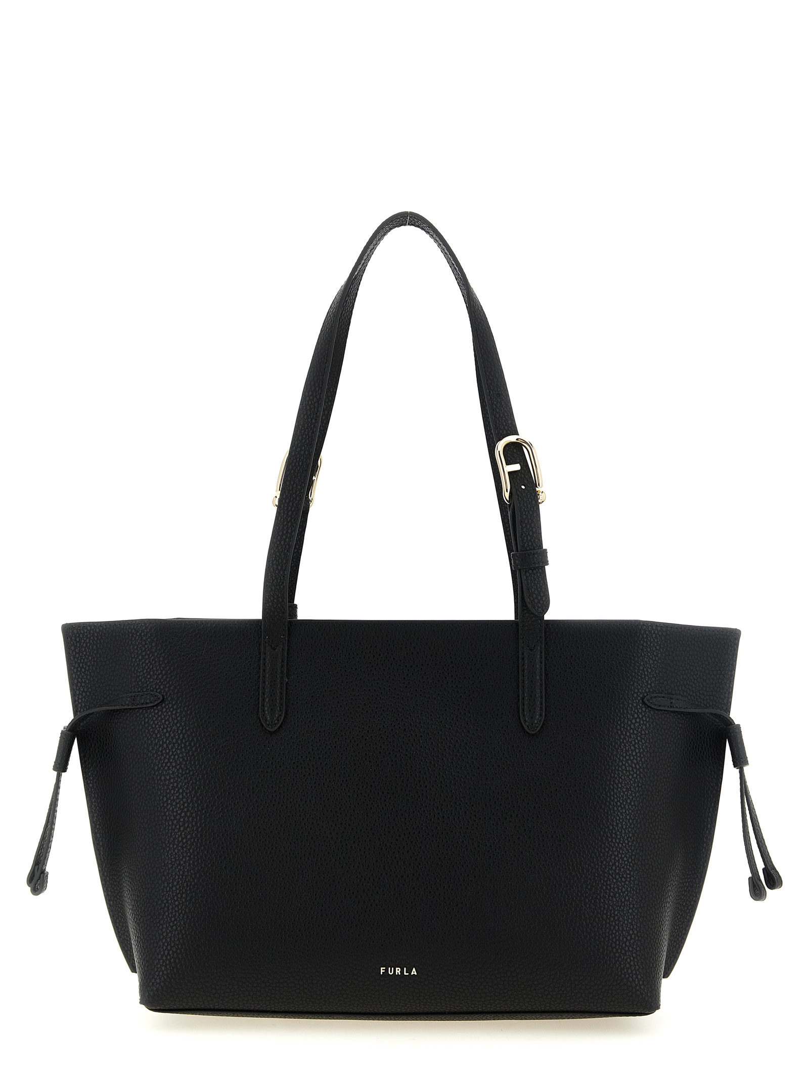 Black Calfskin Tote Bag