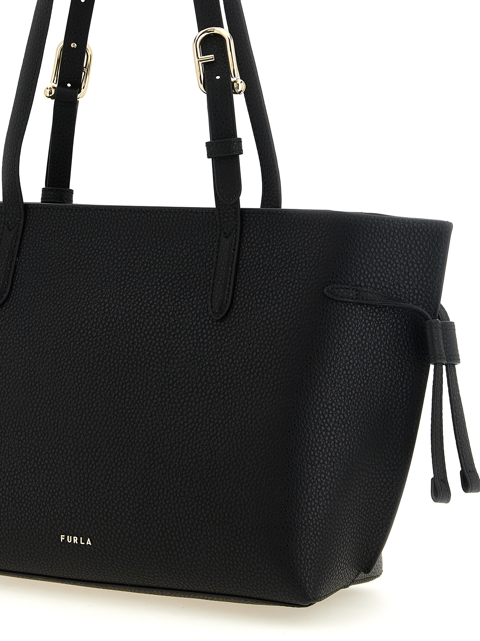 Black Calfskin Tote Bag - Afbeelding 3