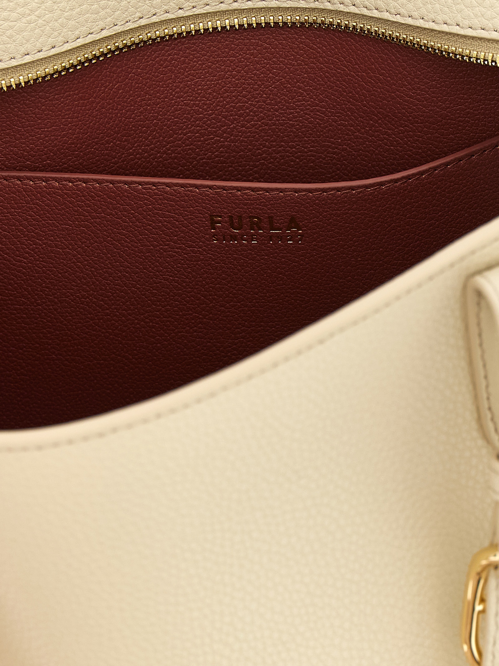 White Calfskin Tote Bag - Afbeelding 4