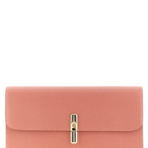 Multicolor Calfskin Clutch Bag