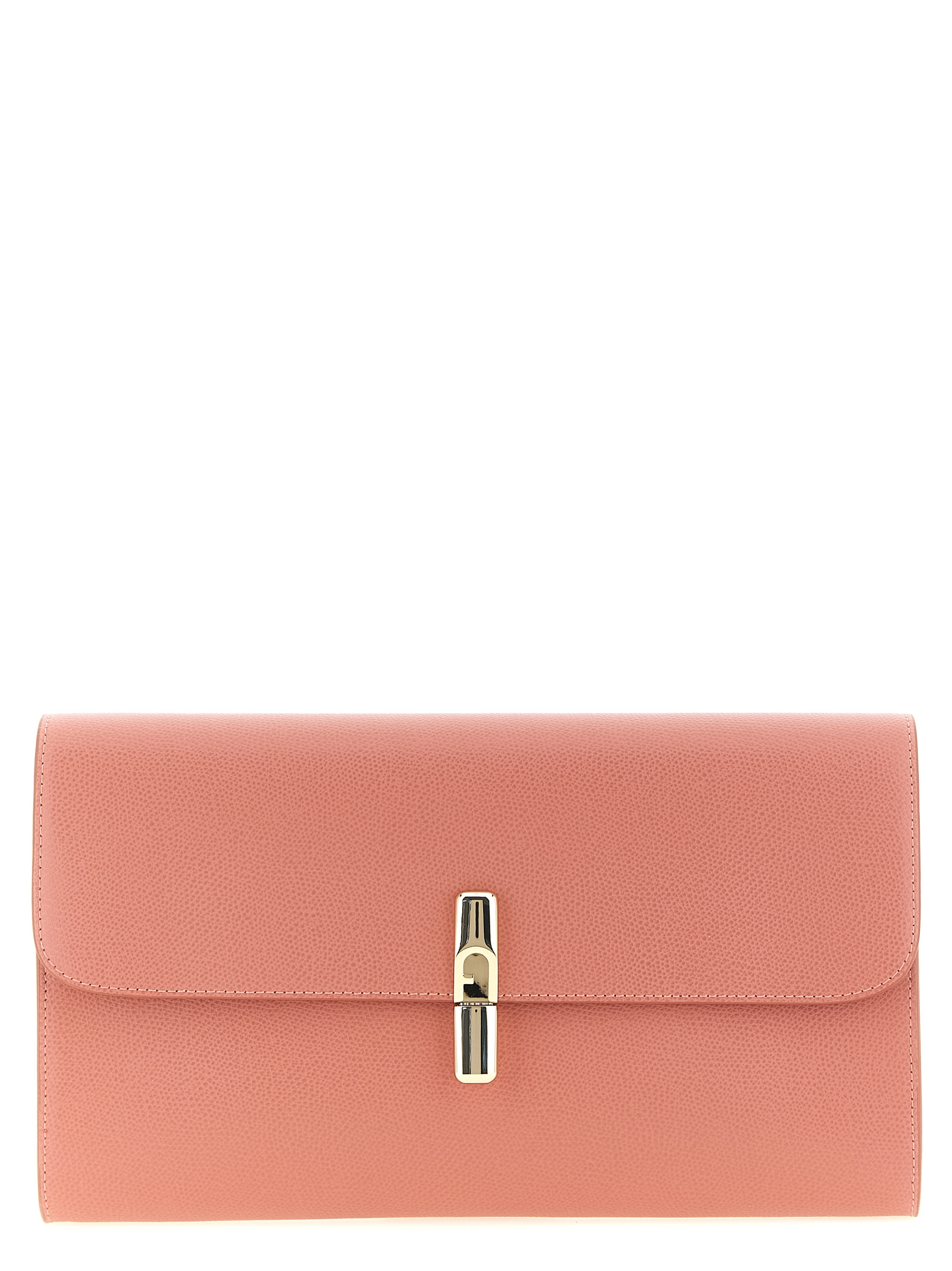 Multicolor Calfskin Clutch Bag
