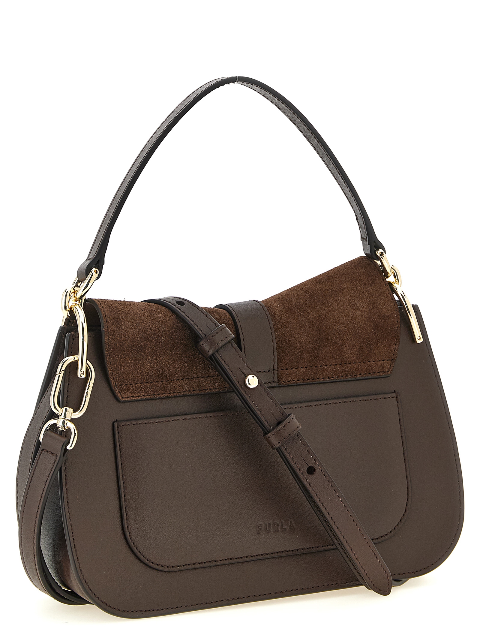 Brown Calfskin Handbag - Afbeelding 2