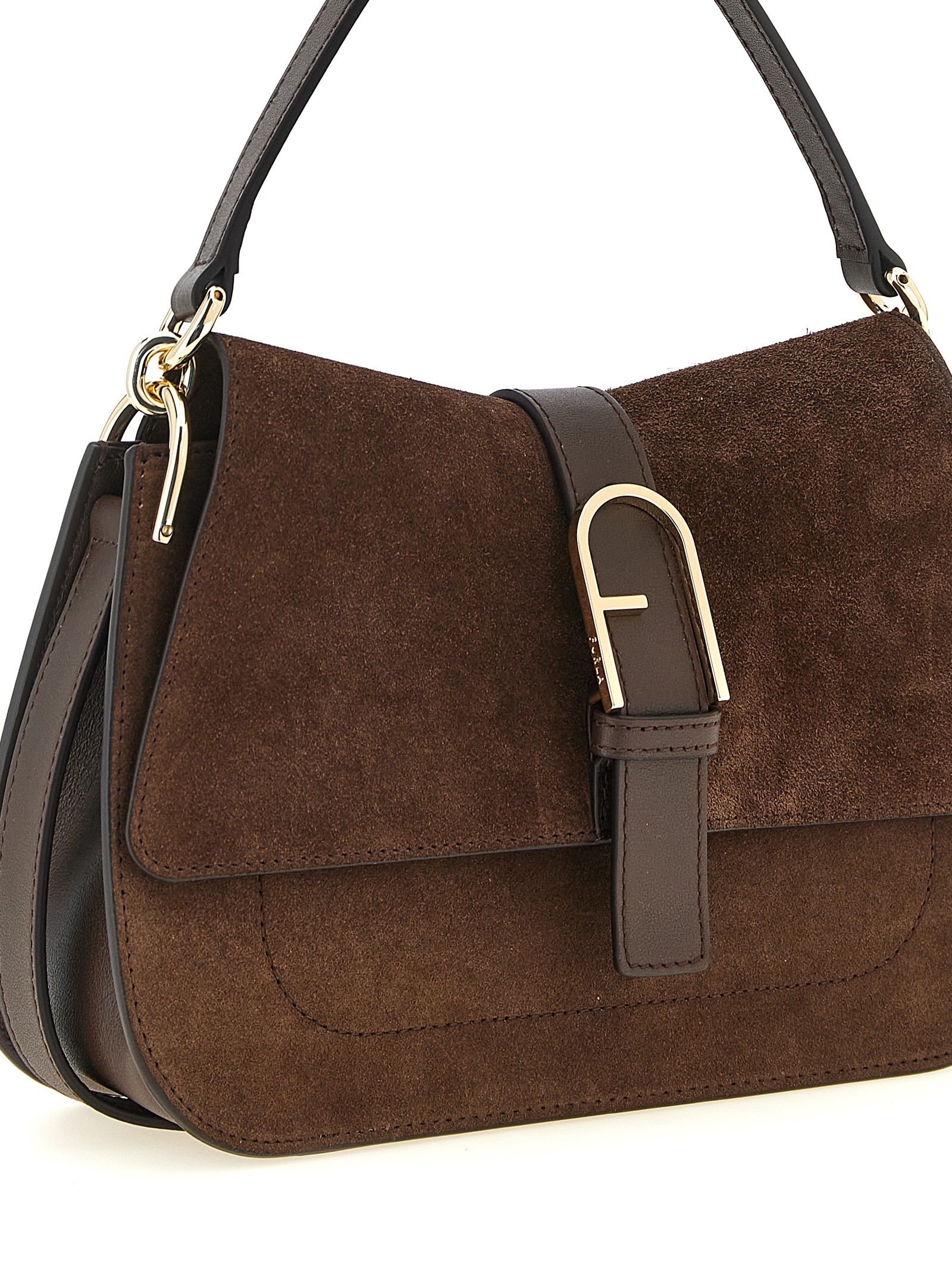 Brown Calfskin Handbag - Afbeelding 3