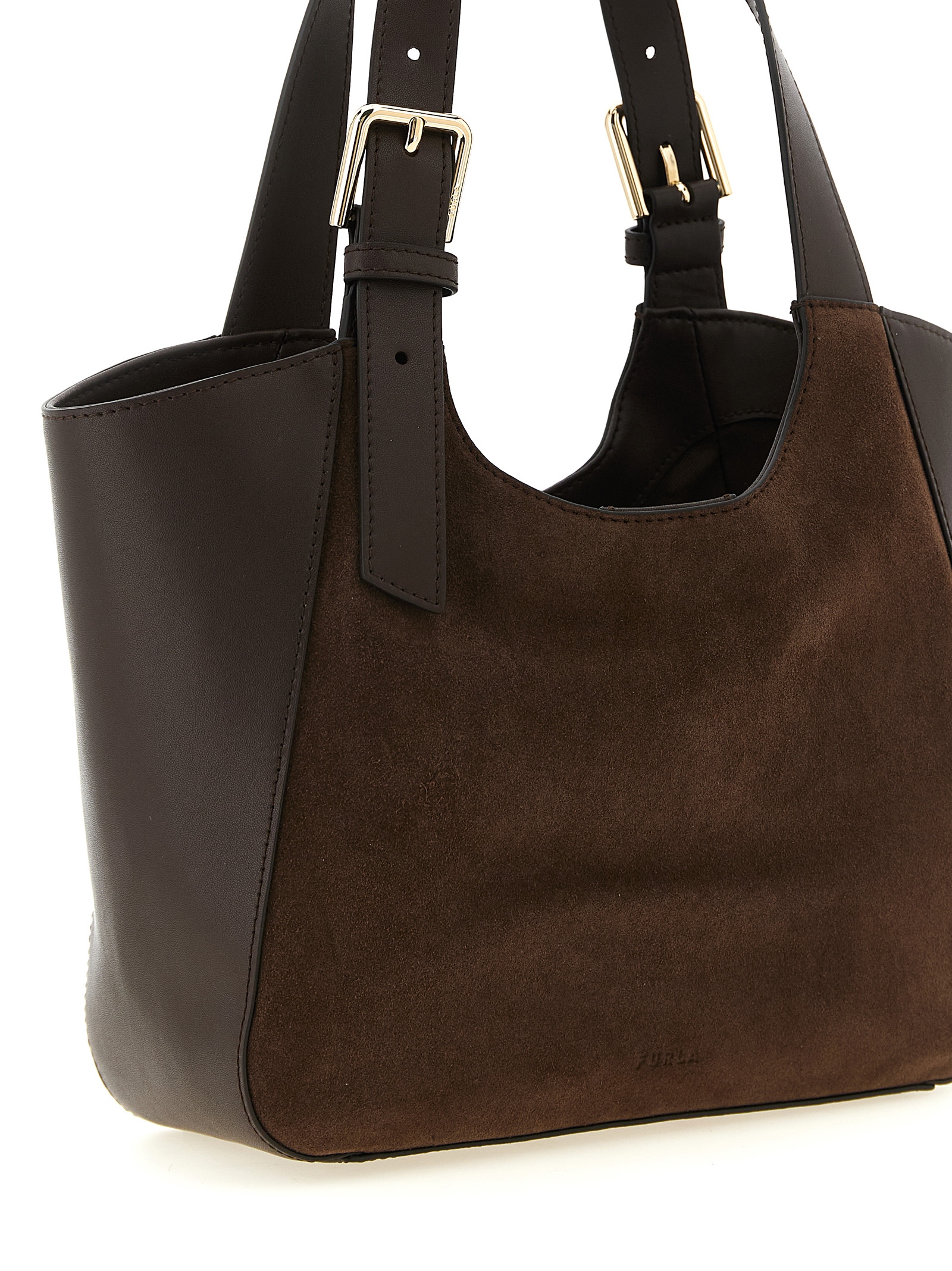 Brown Calfskin Handbag - Afbeelding 3