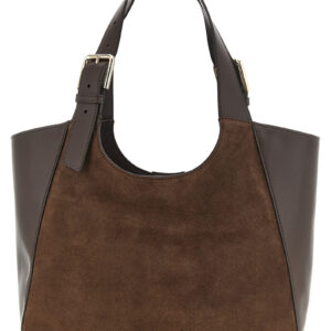 Brown Calfskin Tote Bag