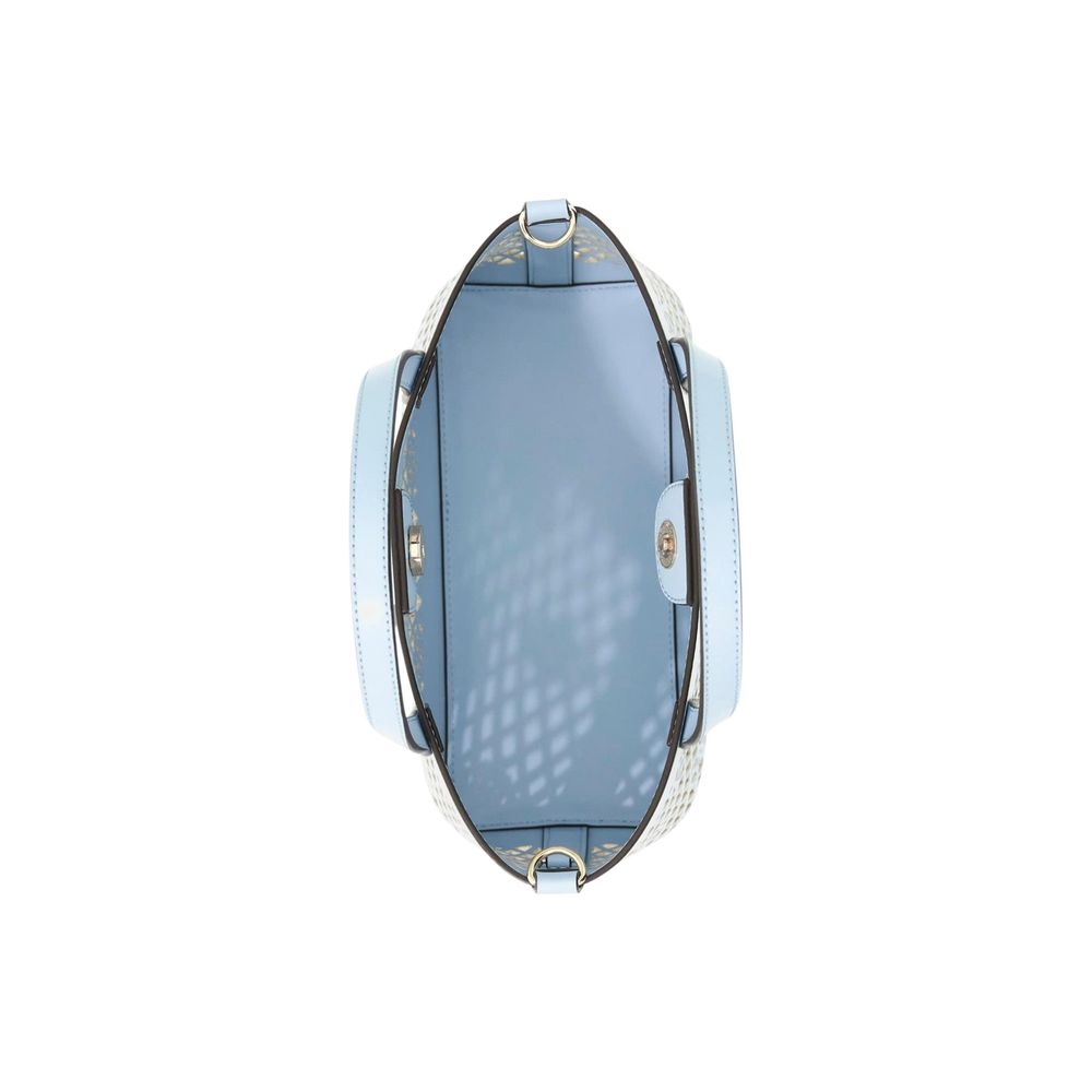 Blue Polyethylene Handbag - Afbeelding 3