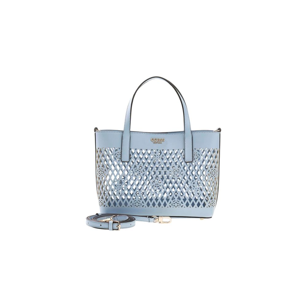 Blue Polyethylene Handbag - Afbeelding 5