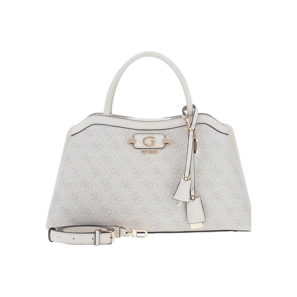 White Polyethylene Handbag - Afbeelding 4