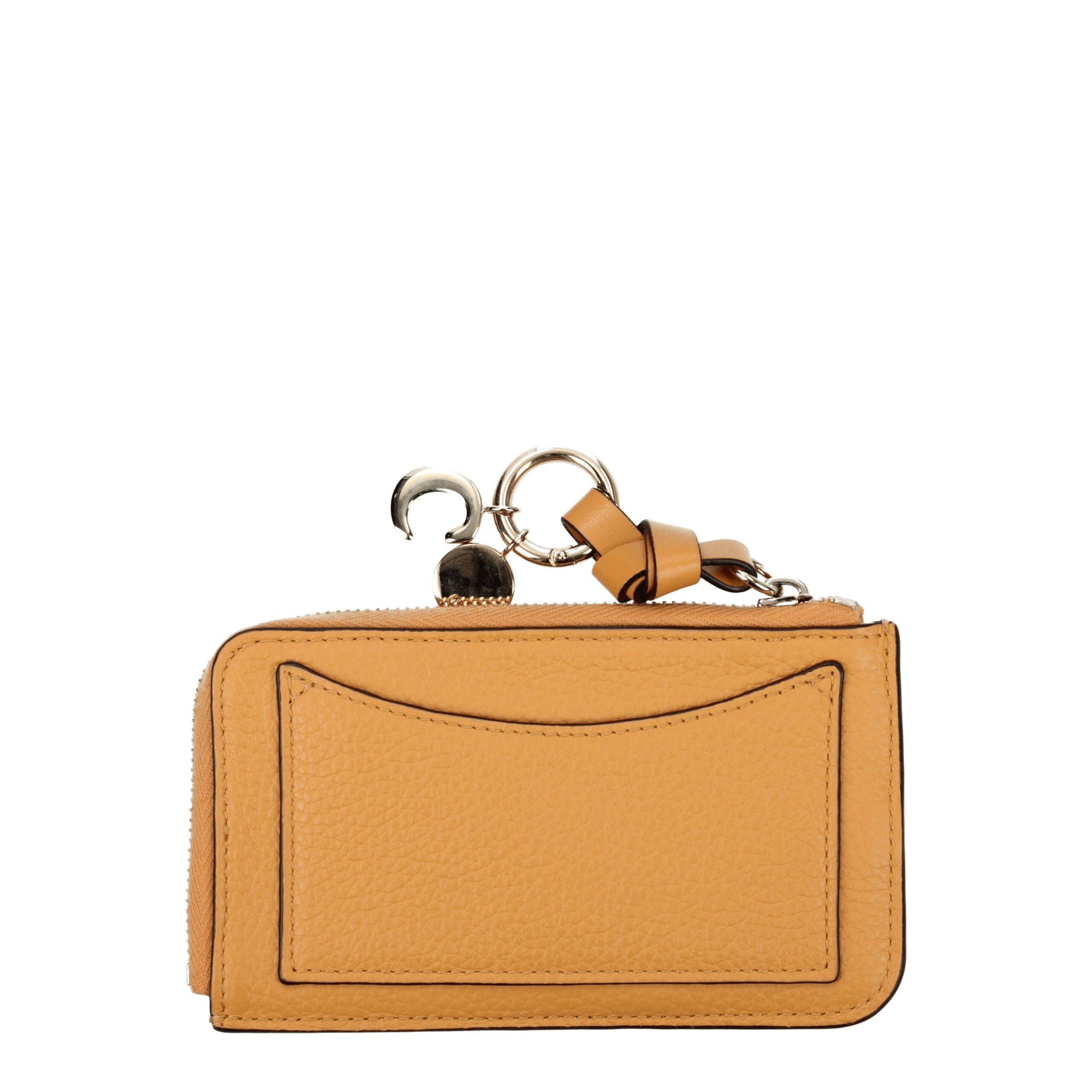 Orange Leather Wallet - Afbeelding 2