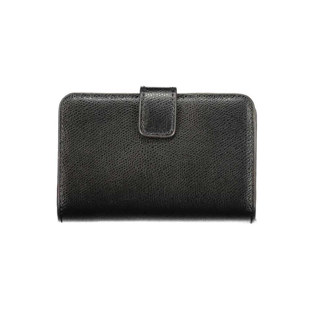 Black Leather Women Wallet - Afbeelding 2