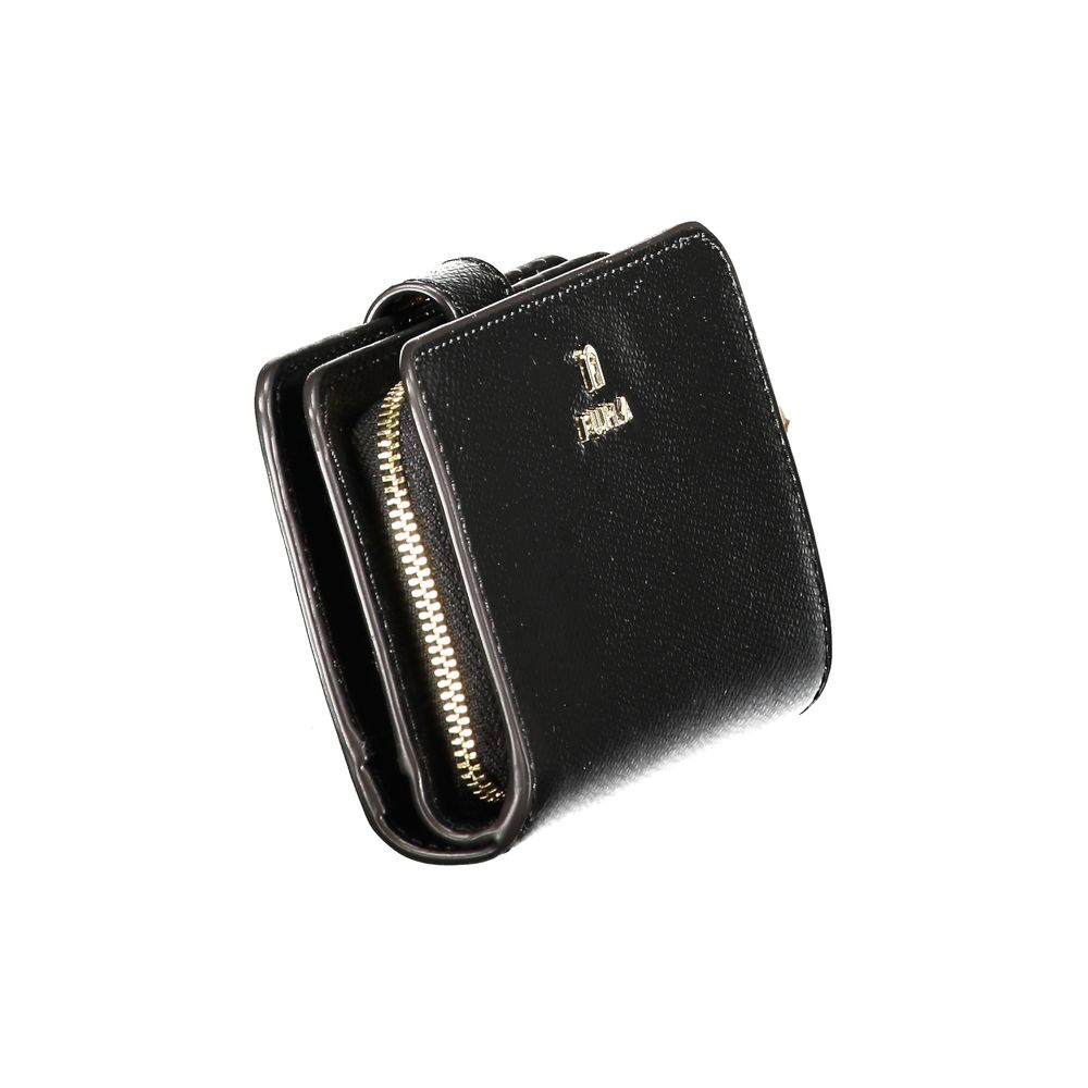 Black Leather Women Wallet - Afbeelding 3