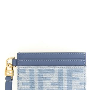 Blue Cotton Cardholder