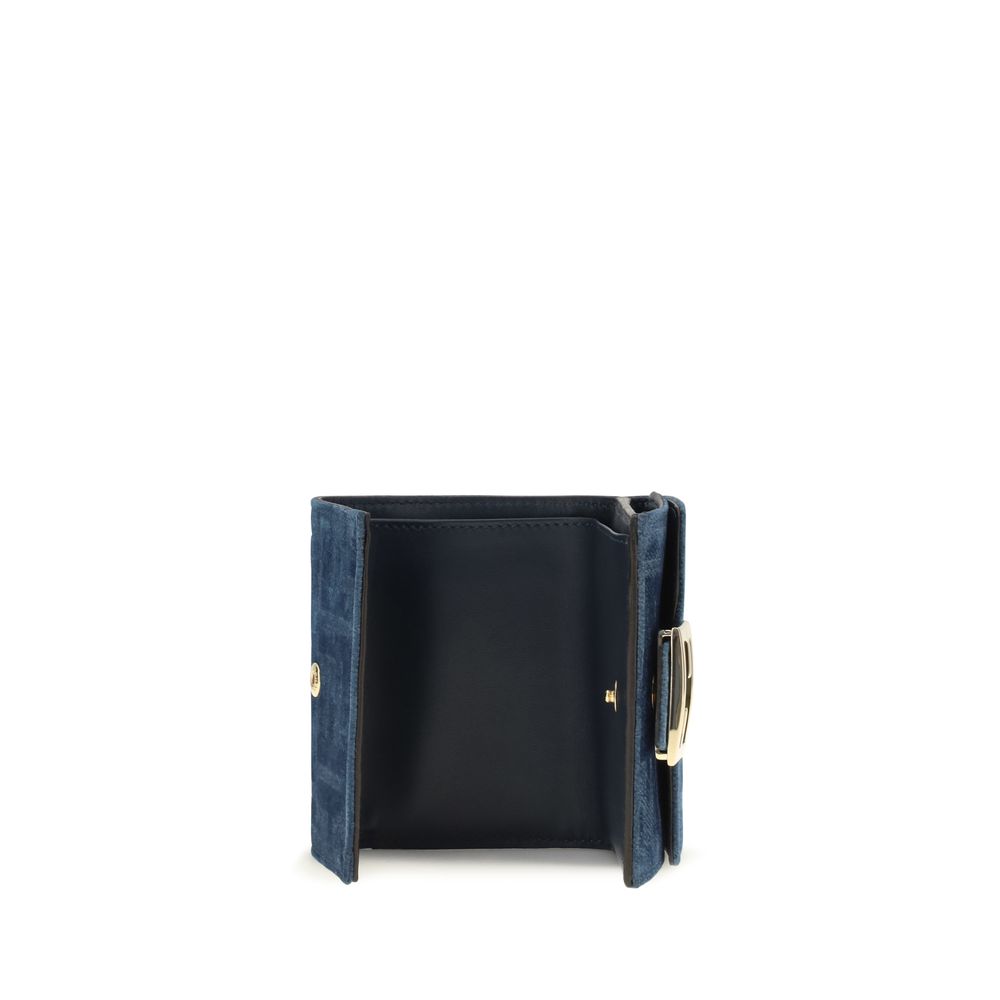 Blue Cotton Wallet - Afbeelding 3