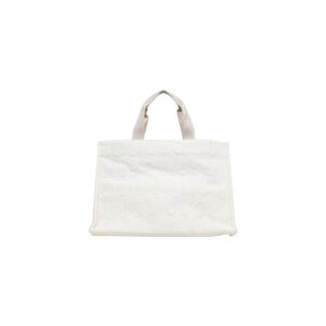 Beige Polyester Handbag