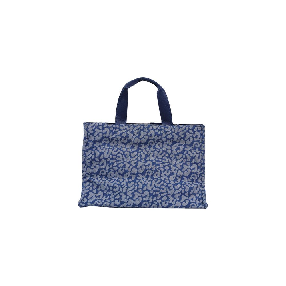 Blue Cotton Handbag - Afbeelding 3