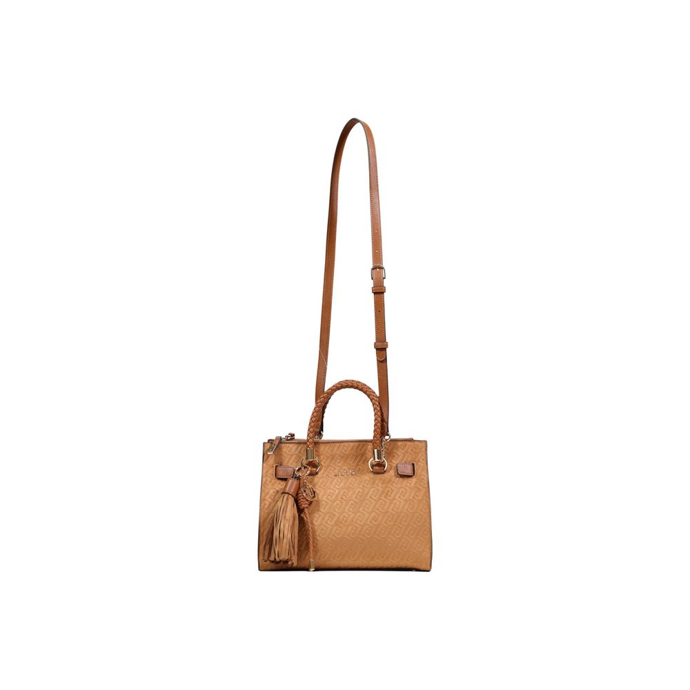 Beige Polyester Handbag - Afbeelding 2