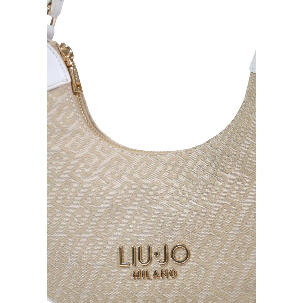 Beige Polyester Handbag - Afbeelding 5