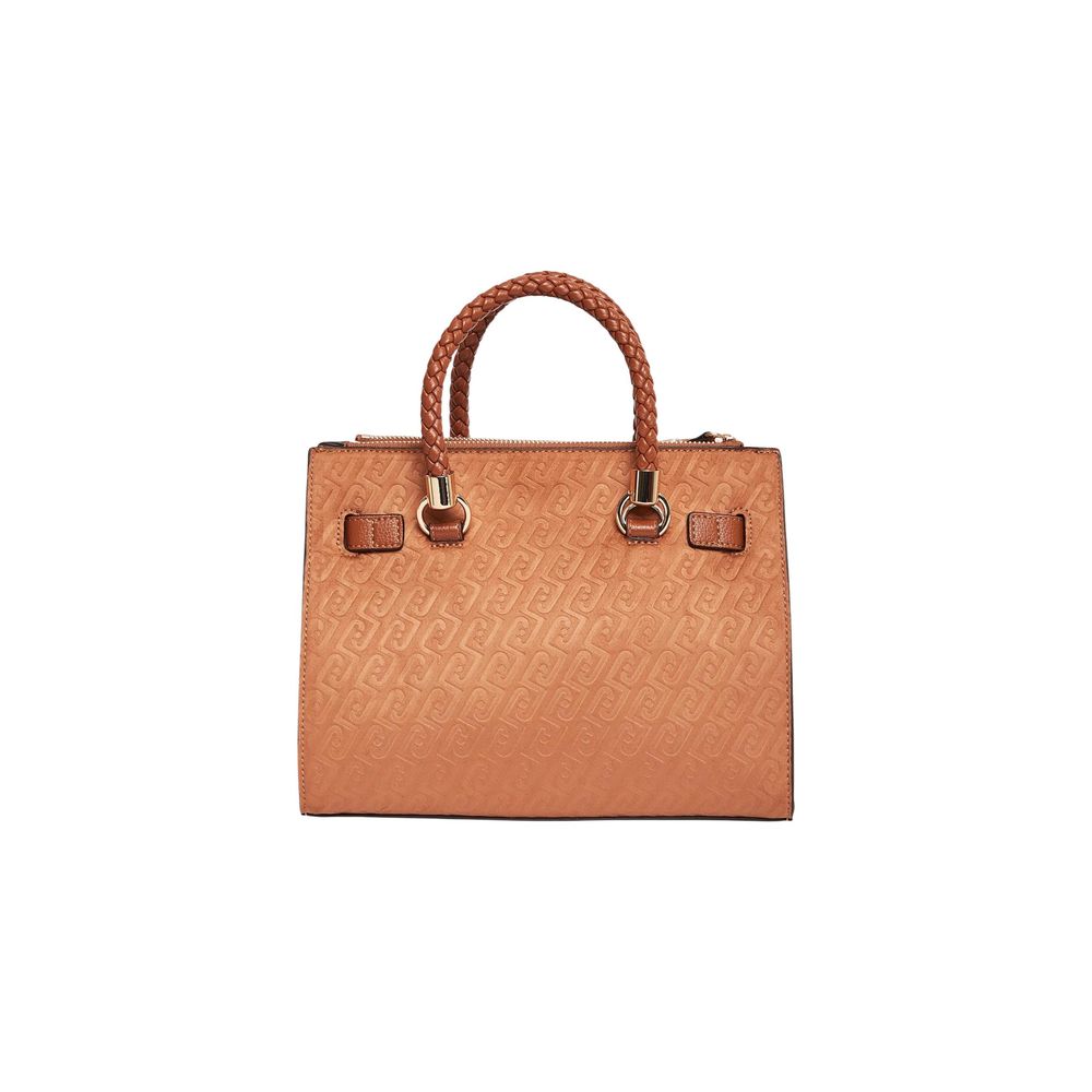 Beige Polyester Handbag - Afbeelding 4