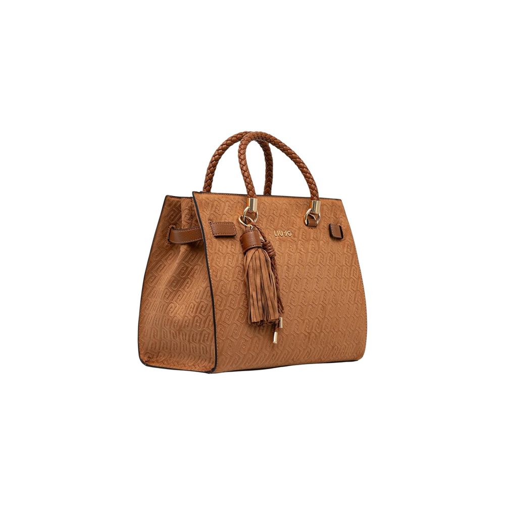 Beige Polyester Handbag - Afbeelding 3