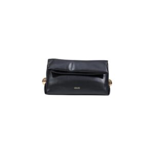 Black Polyethylene Clutch Bag
