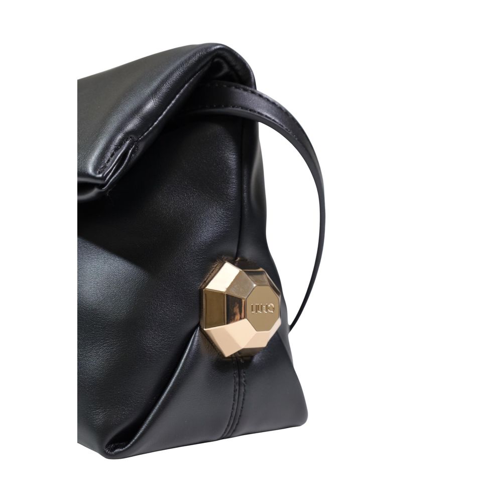 Black Polyethylene Clutch Bag - Afbeelding 3