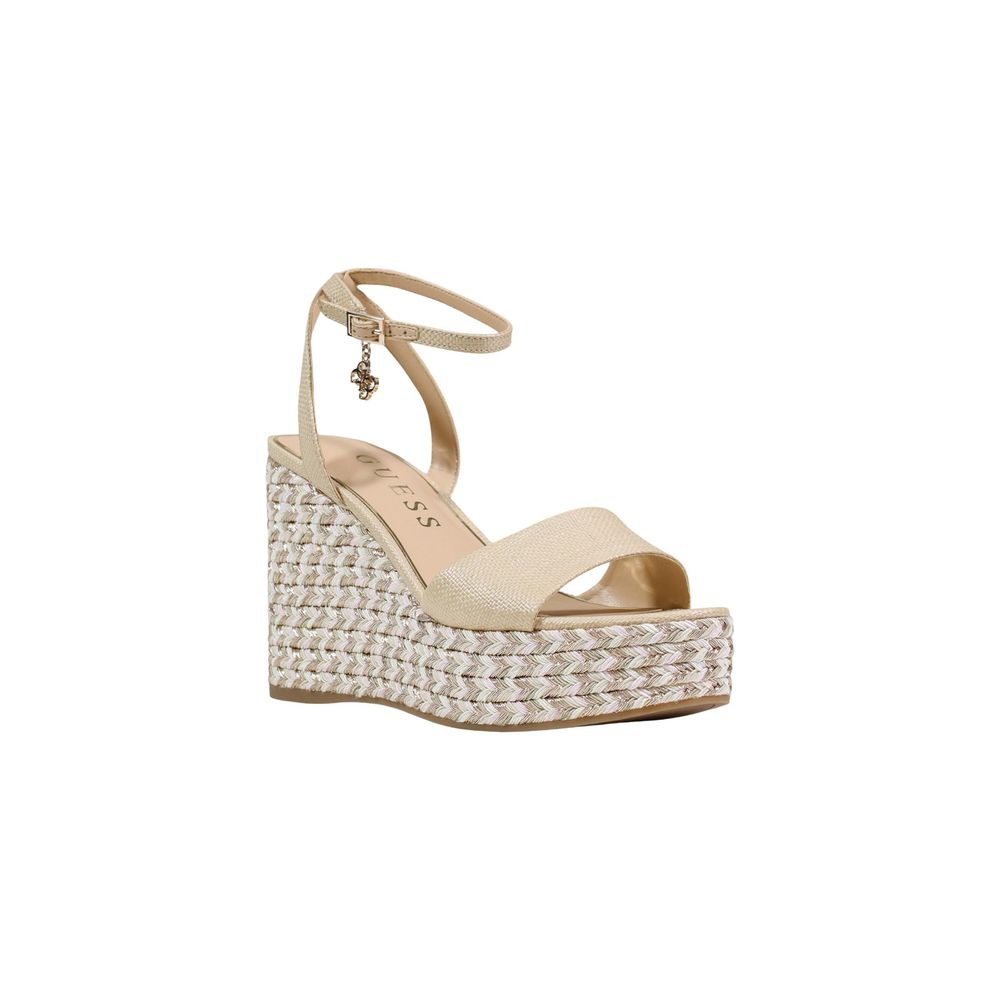Beige Polyethylene High Heel Pumps - Afbeelding 2