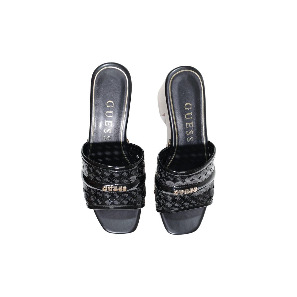 Black Polyethylene High Heel Pumps - Afbeelding 5