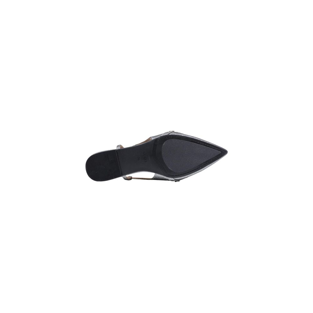 Gray Polyester Platform Pumps - Afbeelding 4