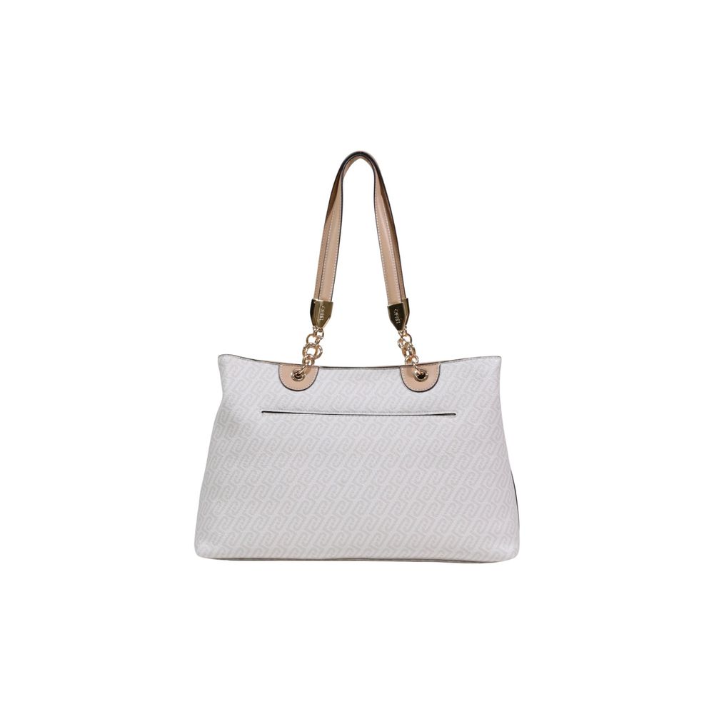 White Polyethylene Handbag - Afbeelding 2