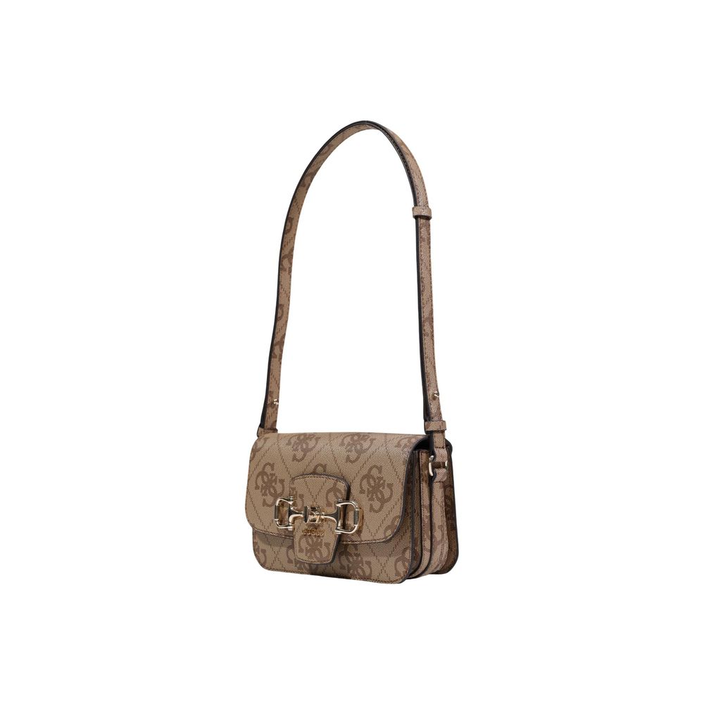 Beige Polyethylene Handbag - Afbeelding 2