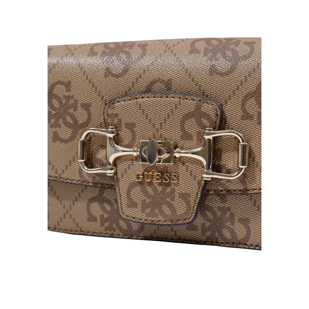 Beige Polyethylene Handbag - Afbeelding 3