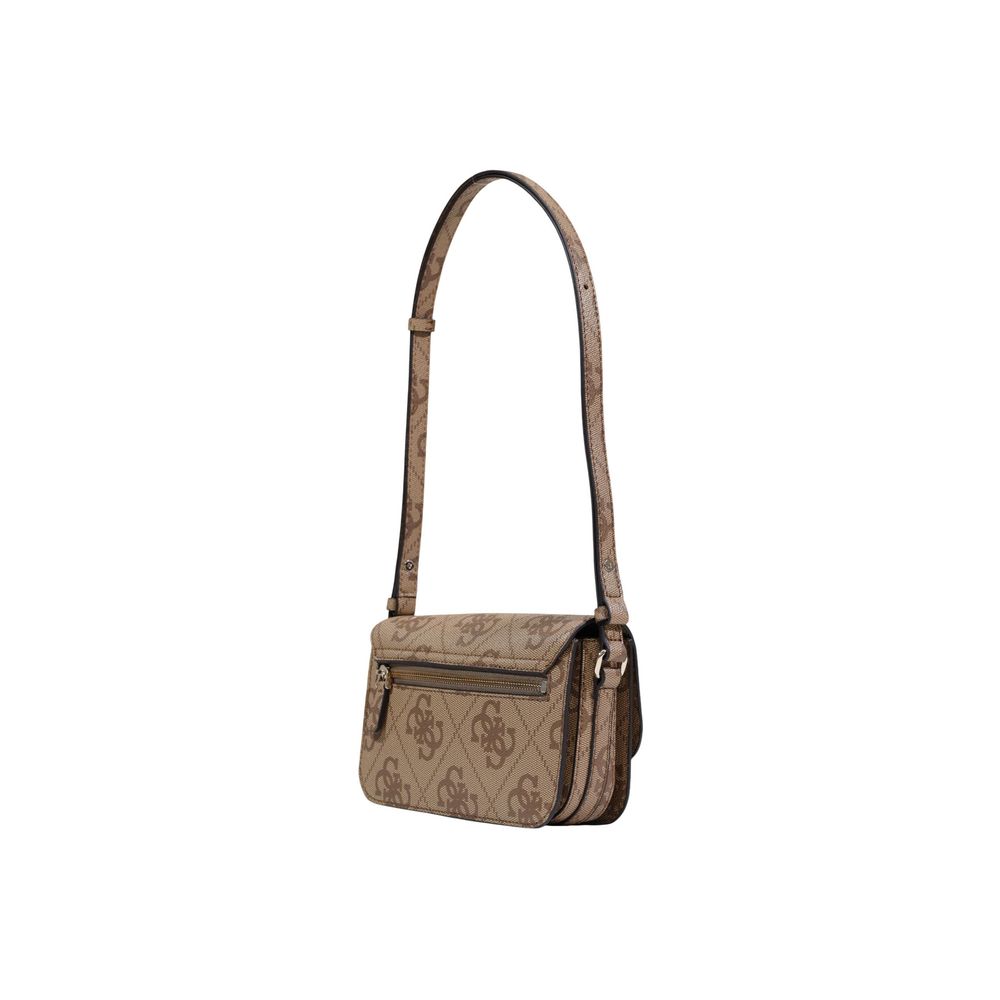 Beige Polyethylene Handbag - Afbeelding 5