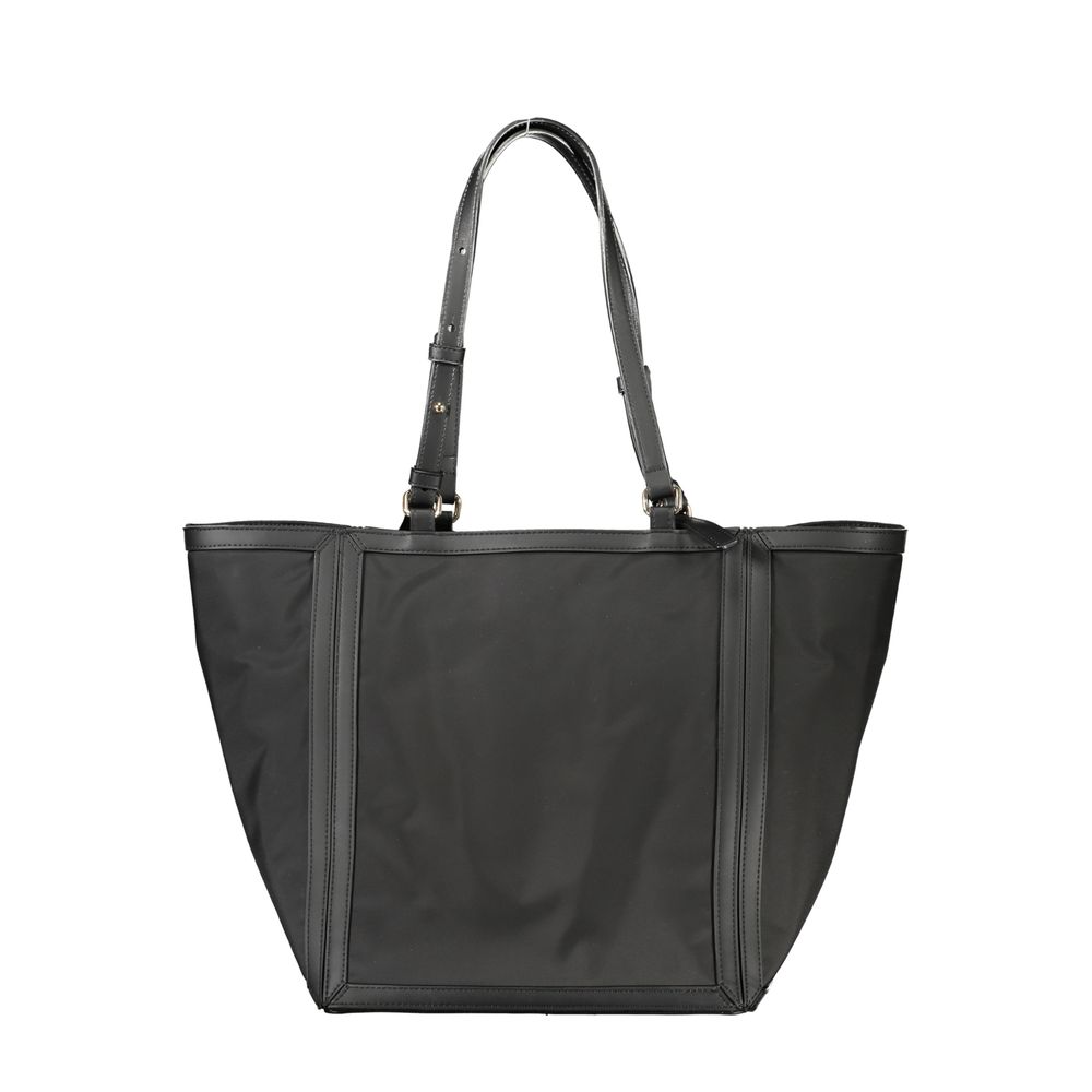 Black Polyester Women Handbag - Afbeelding 2