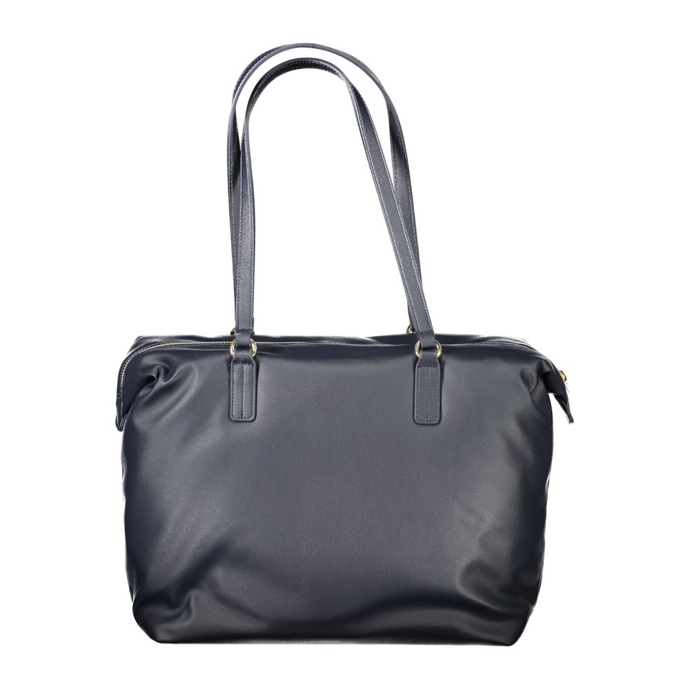 Blue Polyester Women Shoulder Bag - Afbeelding 2