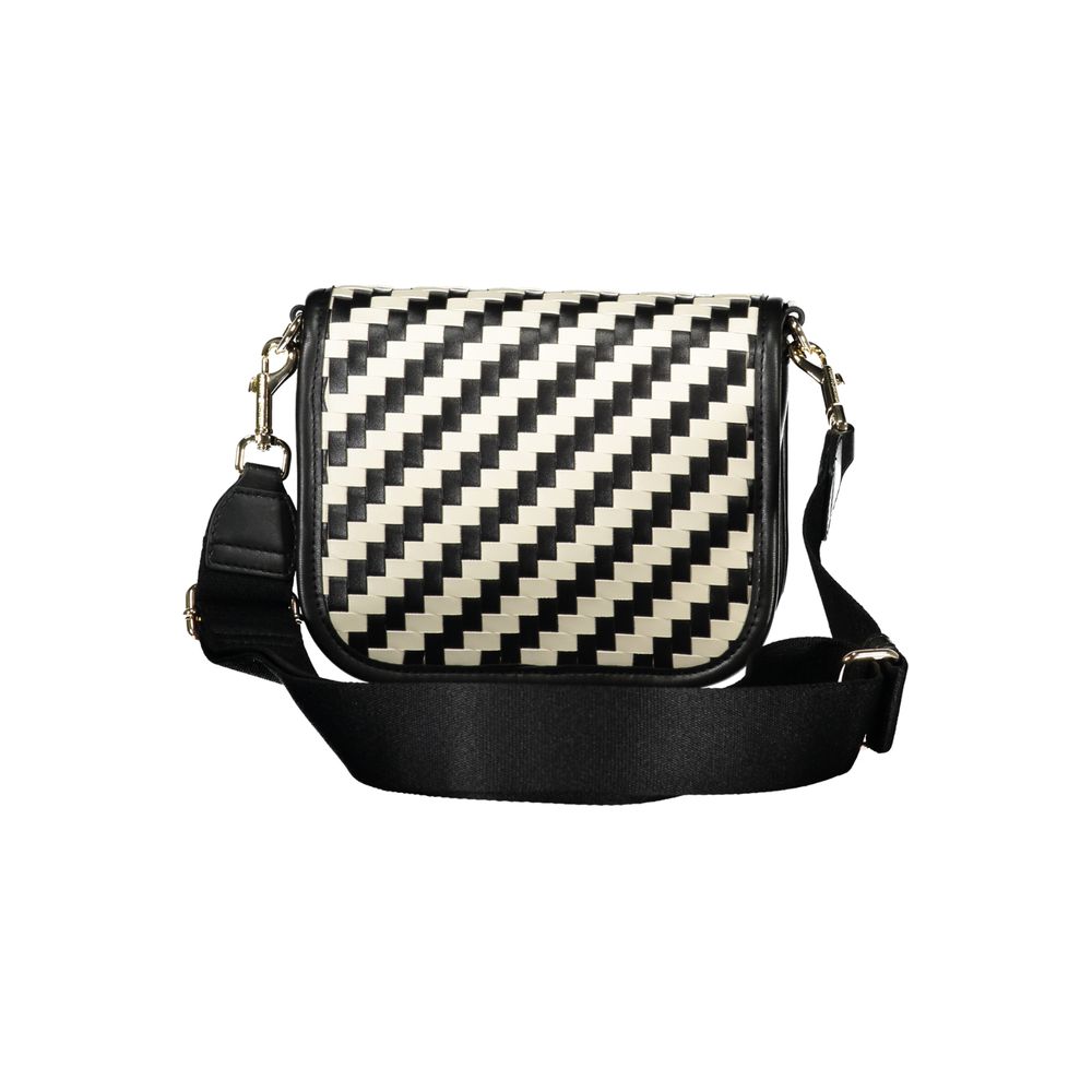 Black Polyurethane Women Handbag - Afbeelding 2