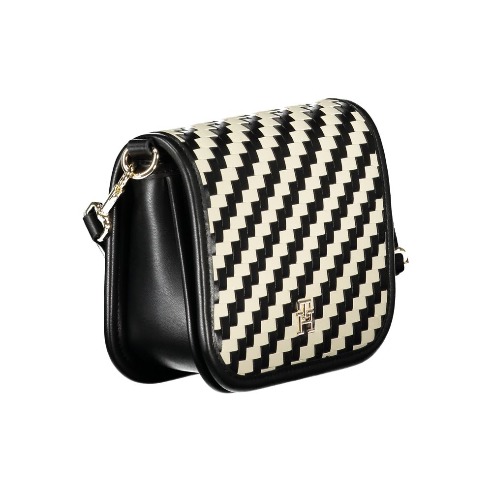 Black Polyurethane Women Handbag - Afbeelding 3
