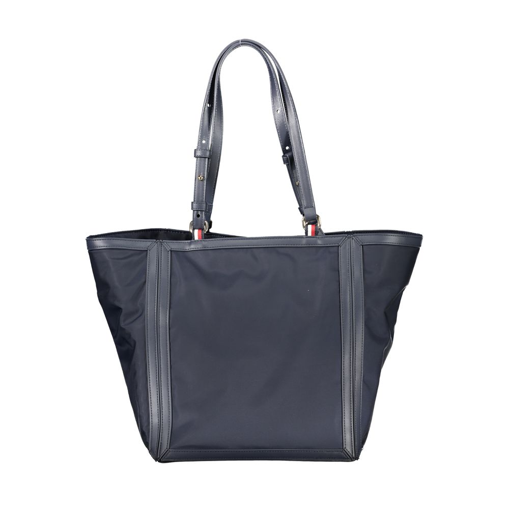 Blue Polyester Women Handbag - Afbeelding 2