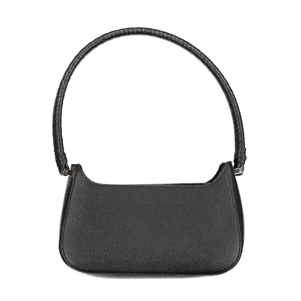 Black Polyurethane Women Handbag - Afbeelding 3