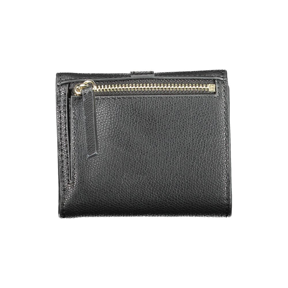 Black Polyurethane Women Wallet - Afbeelding 2