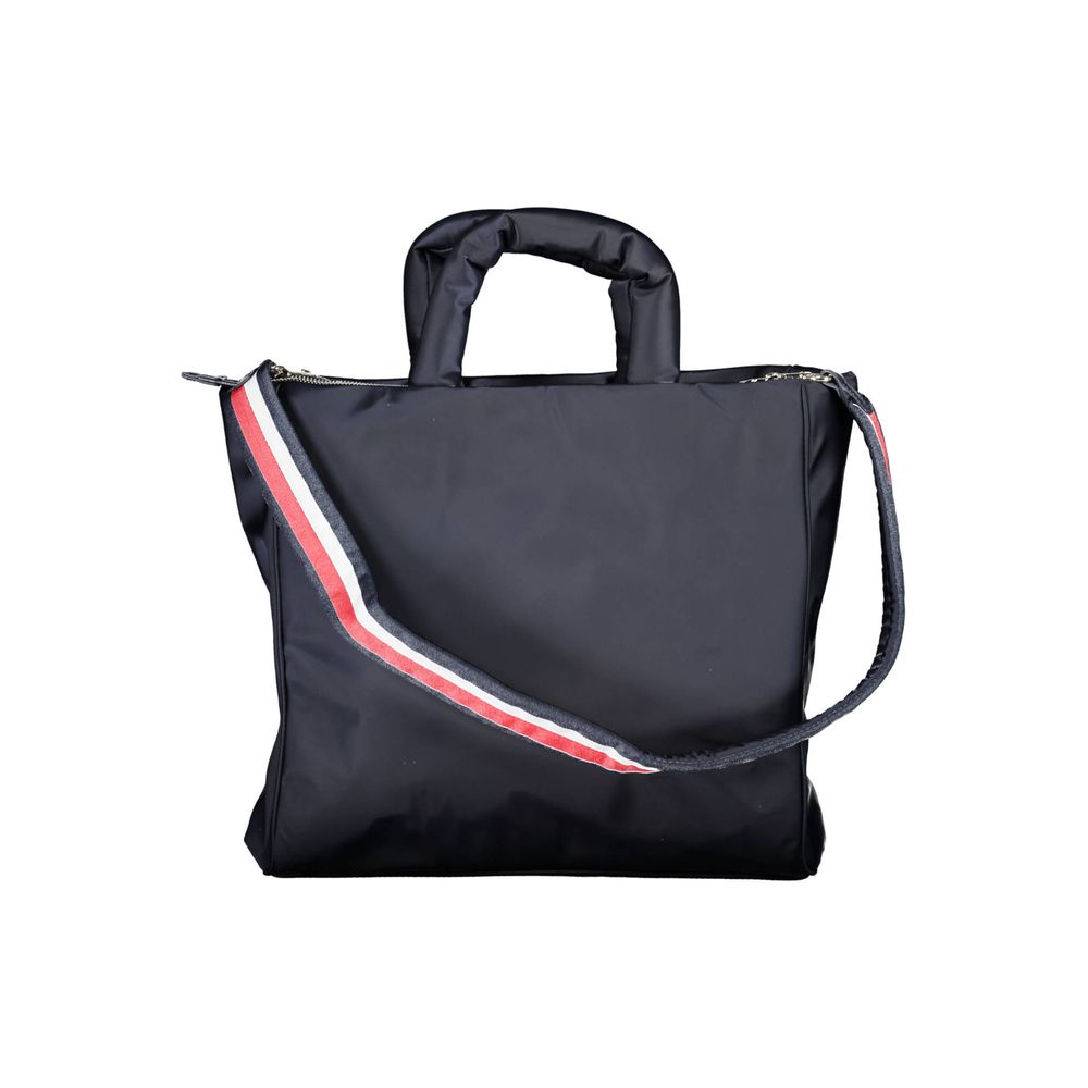Blue Polyester Women Handbag - Afbeelding 2