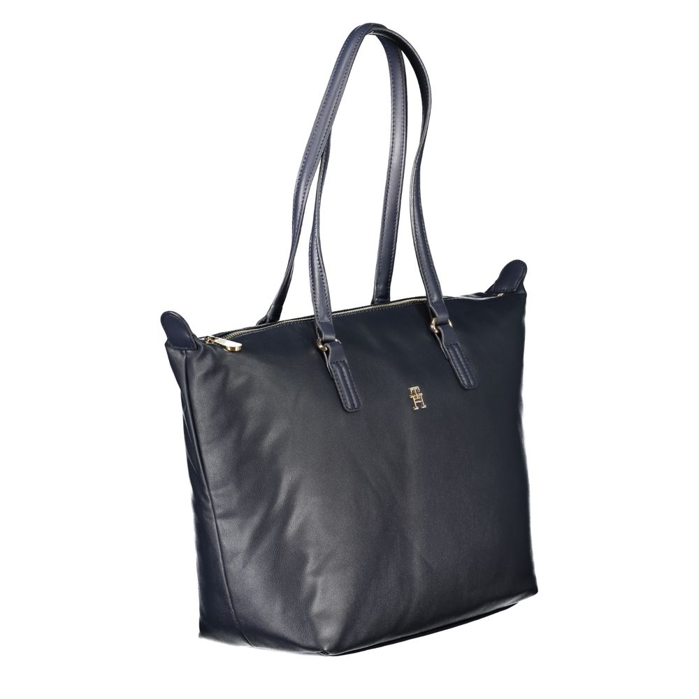 Blu Polyester Women Handbag - Afbeelding 3
