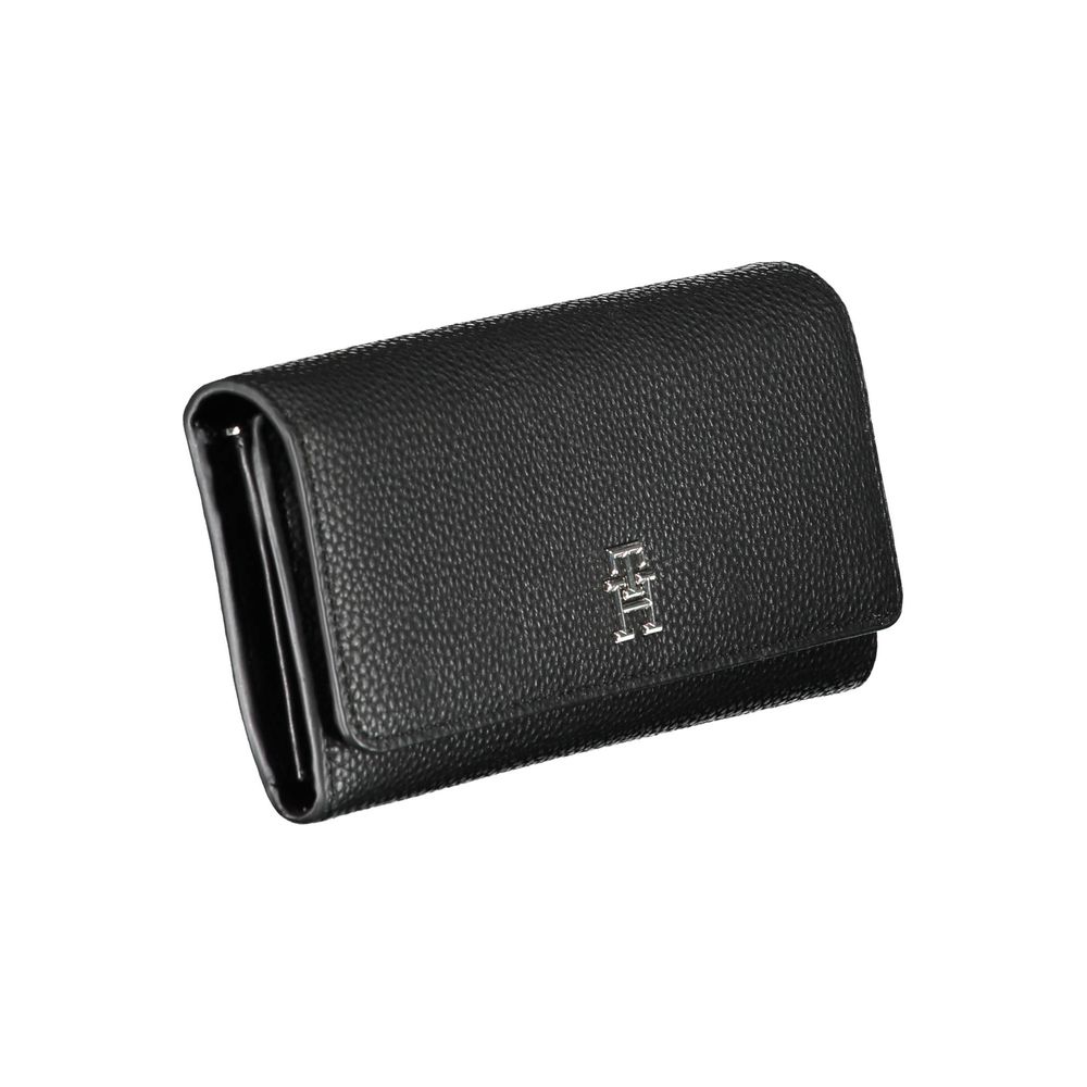 Black Polyurethane Women Wallet - Afbeelding 3