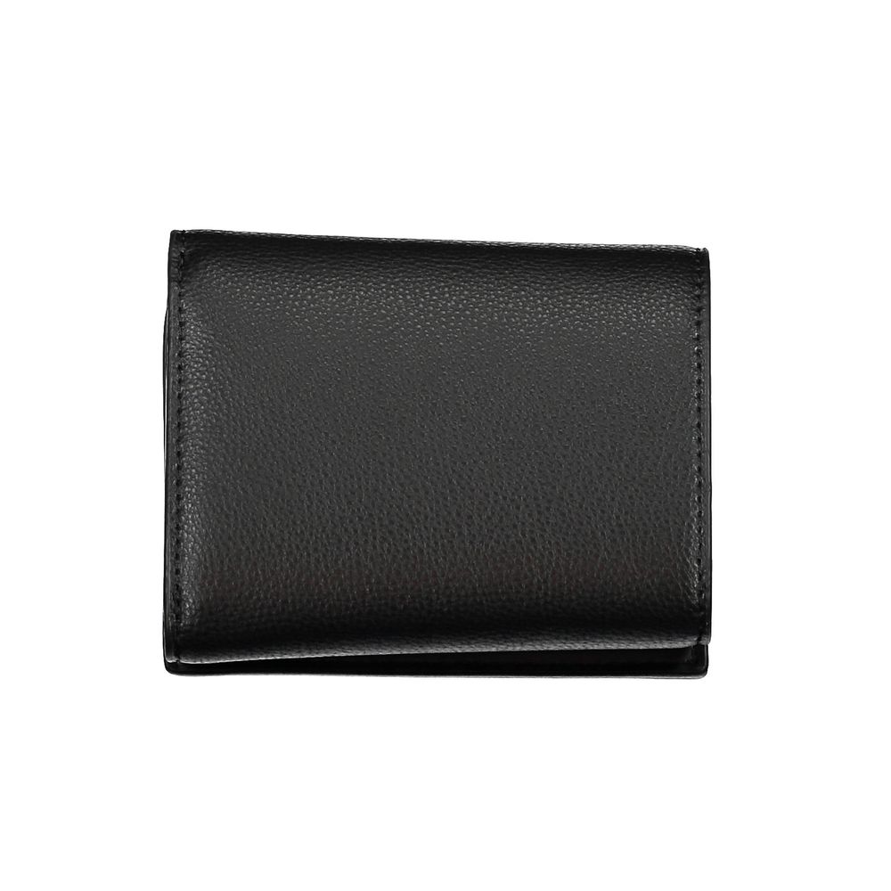 Black Polyurethane Women Wallet - Afbeelding 2