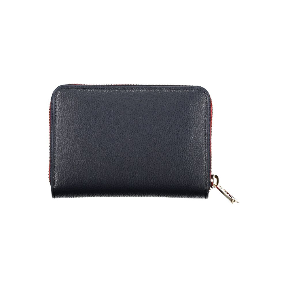 Blue Polyurethane Women Wallet - Afbeelding 2