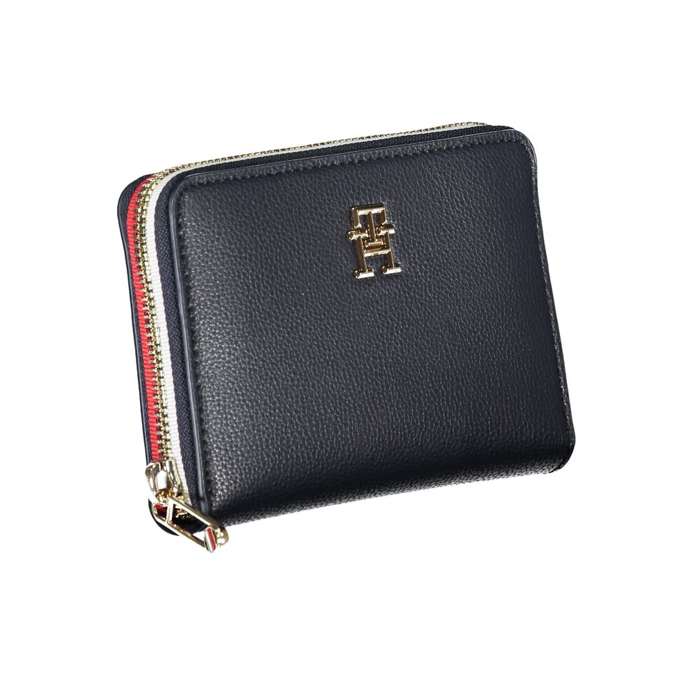 Blue Polyurethane Women Wallet - Afbeelding 3