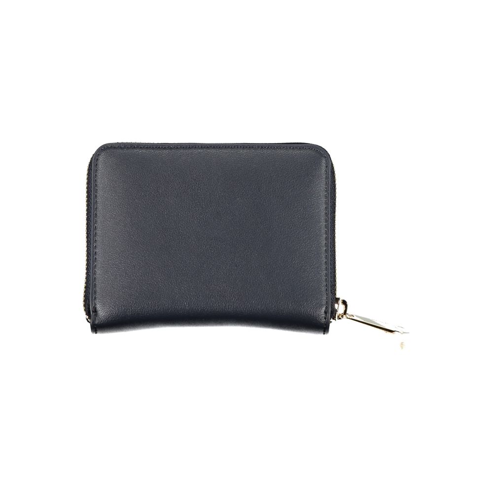 Blue Polyurethane Women Wallet - Afbeelding 2