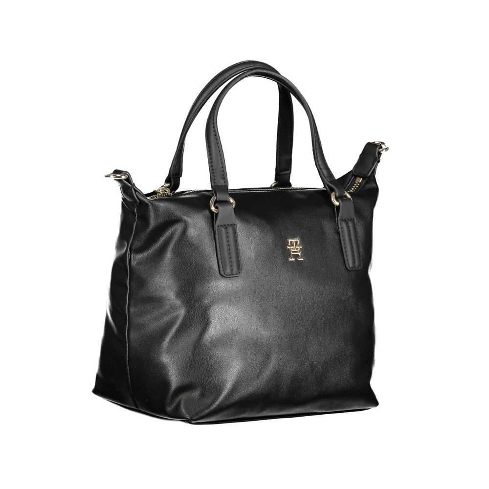 Nero Poliestere Woman Handbag - Afbeelding 3